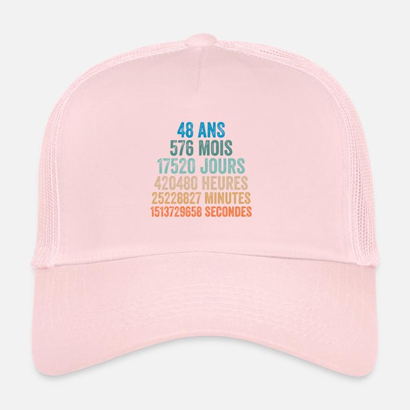 48 Ans Anniversaire - cadeau d'anniversaire Casquette trucker 
