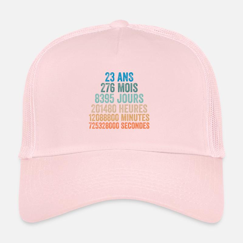 23 Ans Anniversaire - cadeau d'anniversaire Casquette trucker 
