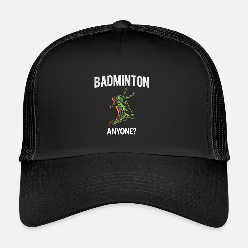 Badminton - Trucker Cap - Schwarz/Schwarz