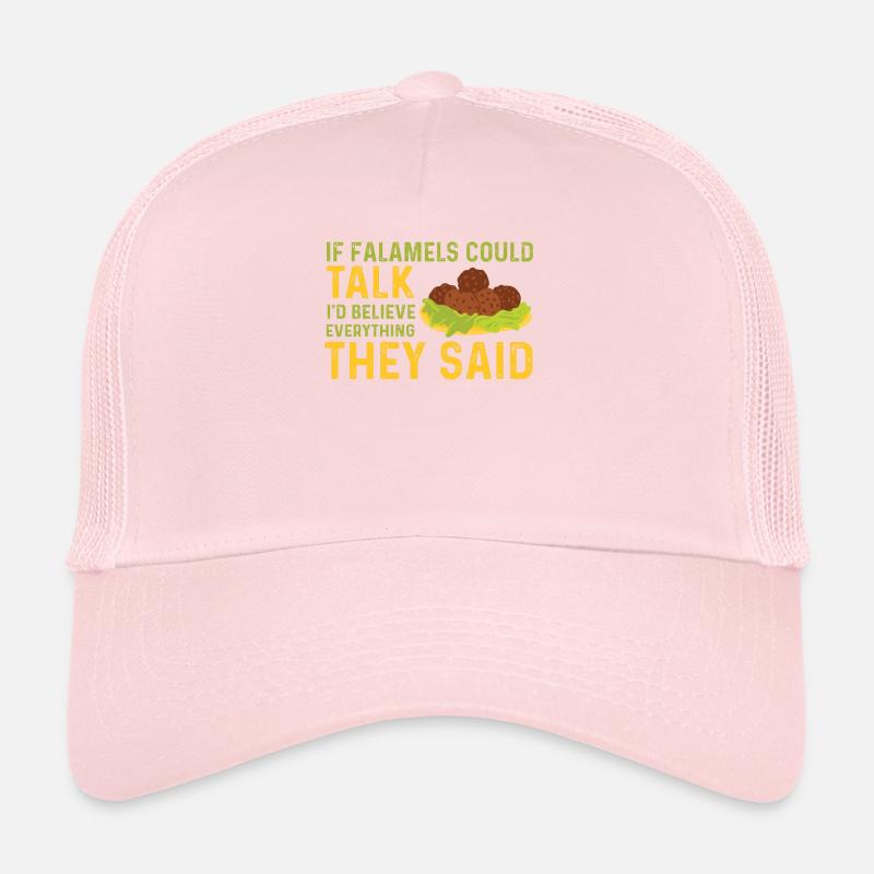 Drôle de dicton de falafel Casquette trucker 