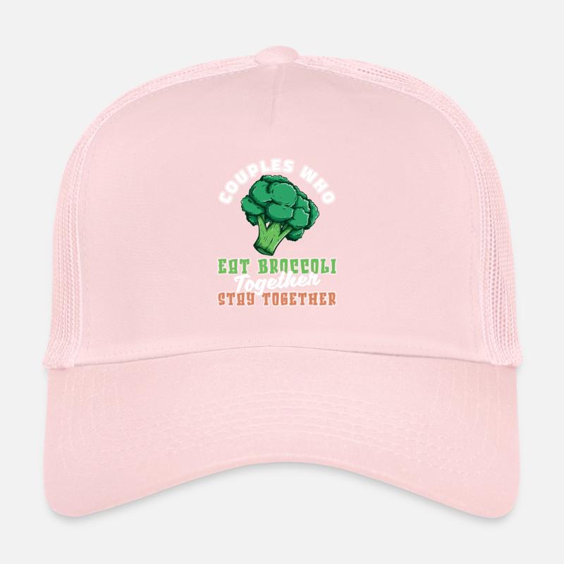 Broccoli Pair Trucker Cap