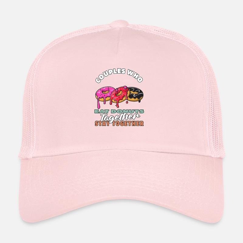 Couple de beignets Casquette trucker 