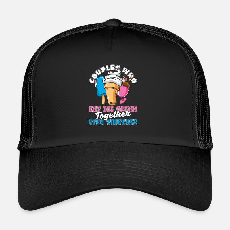 Paire de crème glacée Casquette trucker 