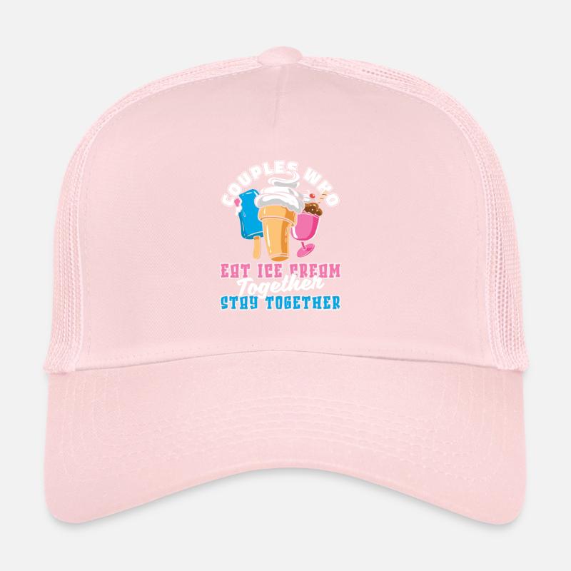 Paire de crème glacée Casquette trucker 