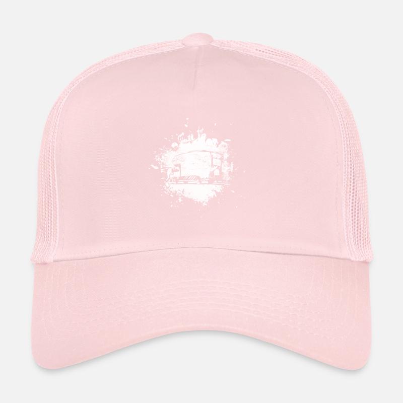 Splashing water - Camping Van - Trucker Cap