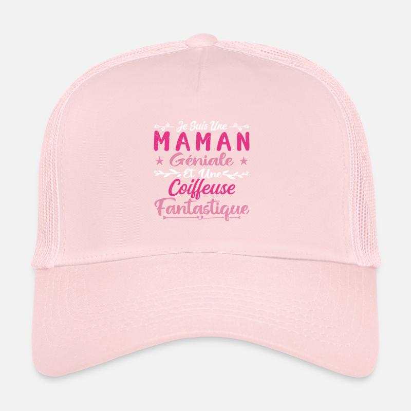 Je Suis Une Maman Géniale Et Une Coiffeuse Fantast Casquette trucker 