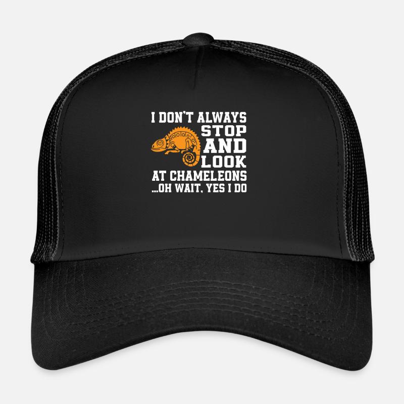 Drôle de dicton caméléon Casquette trucker 