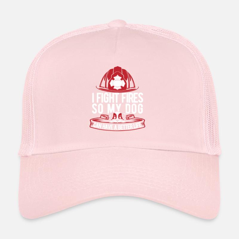 Chien pompier Casquette trucker 