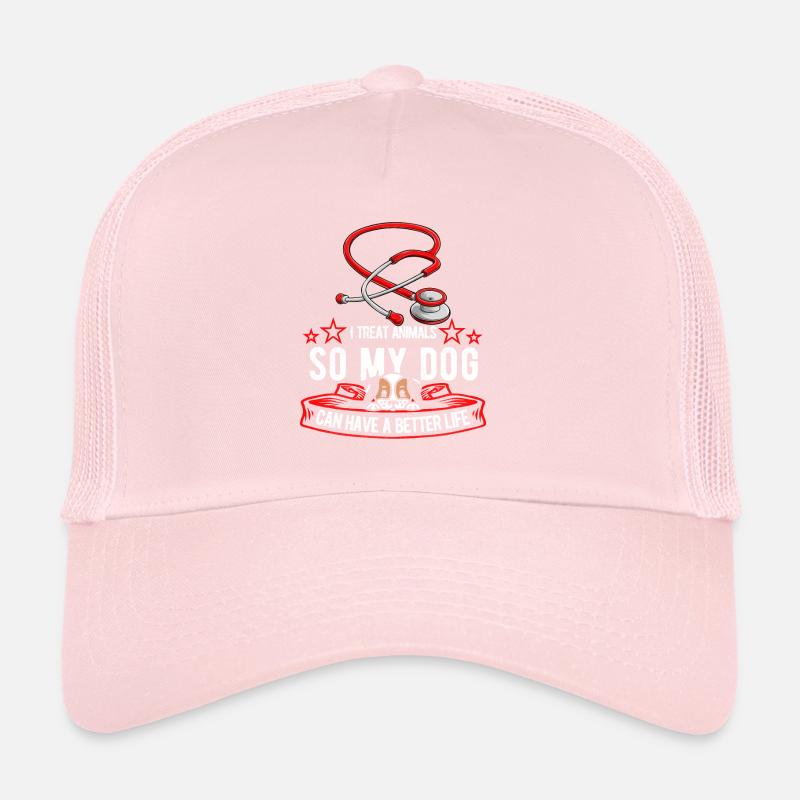 Veterinary Assistant Veterinary Assistant Dog Trucker Cap