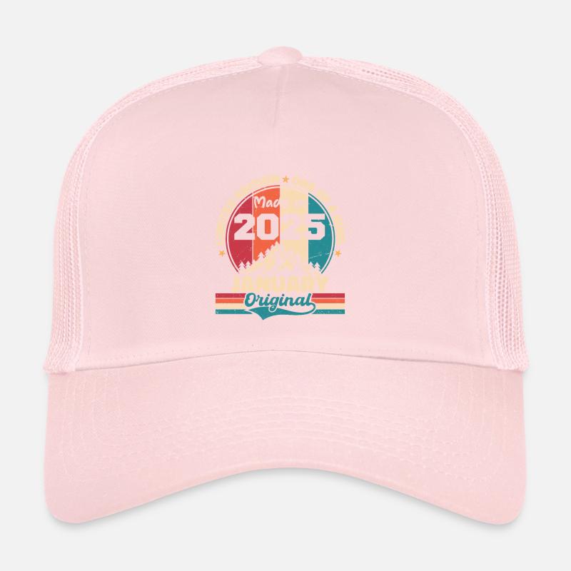 Cadeau D'anniversaire Janvier 2025 Édition Limitée Casquette trucker 