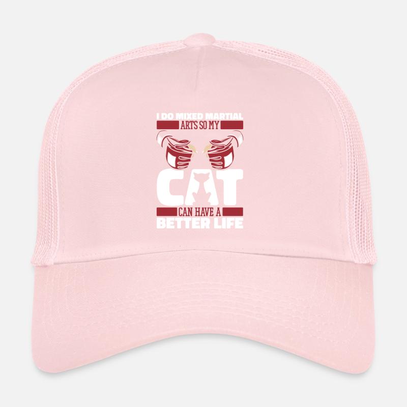 Chat d’arts martiaux mixtes Casquette trucker 