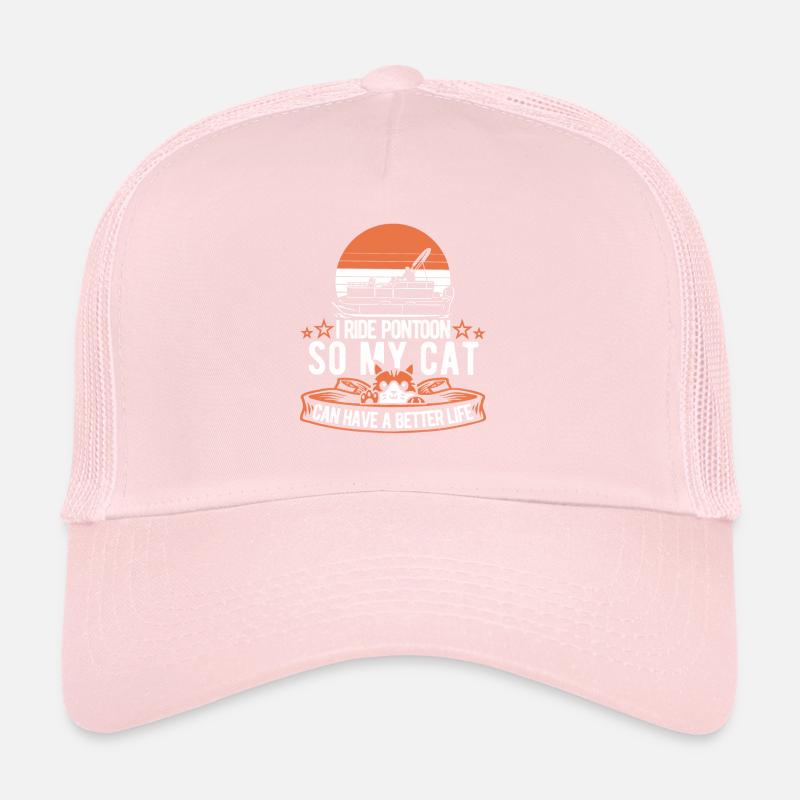 Pontonboot Katze Trucker Cap