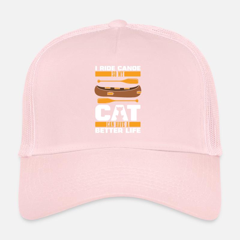 Canoë Canoéiste Chat Casquette trucker 