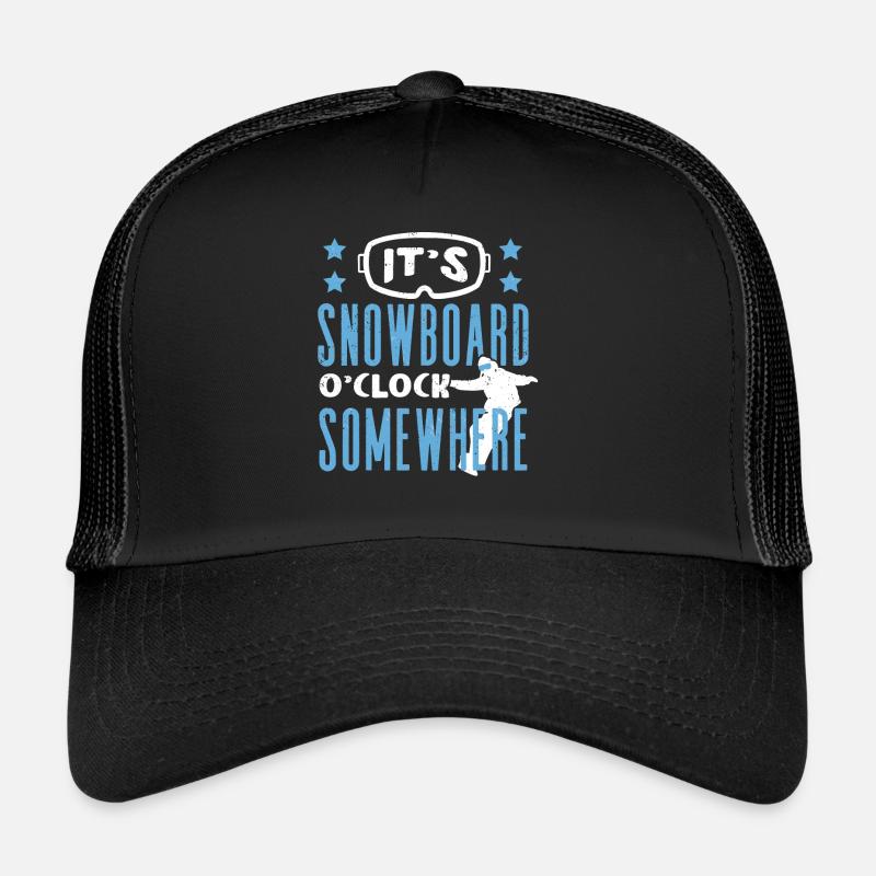 Snowboarders, Snowboard holidays, Snowboard equipment Trucker Cap