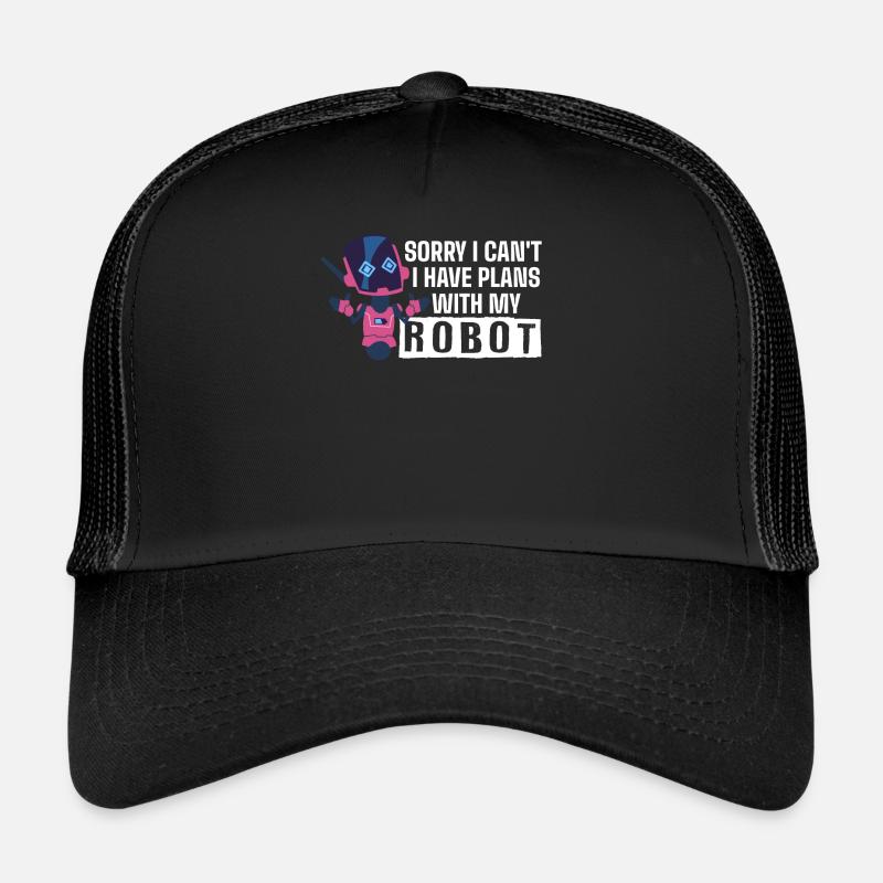 Robotics, robot builders Trucker Cap