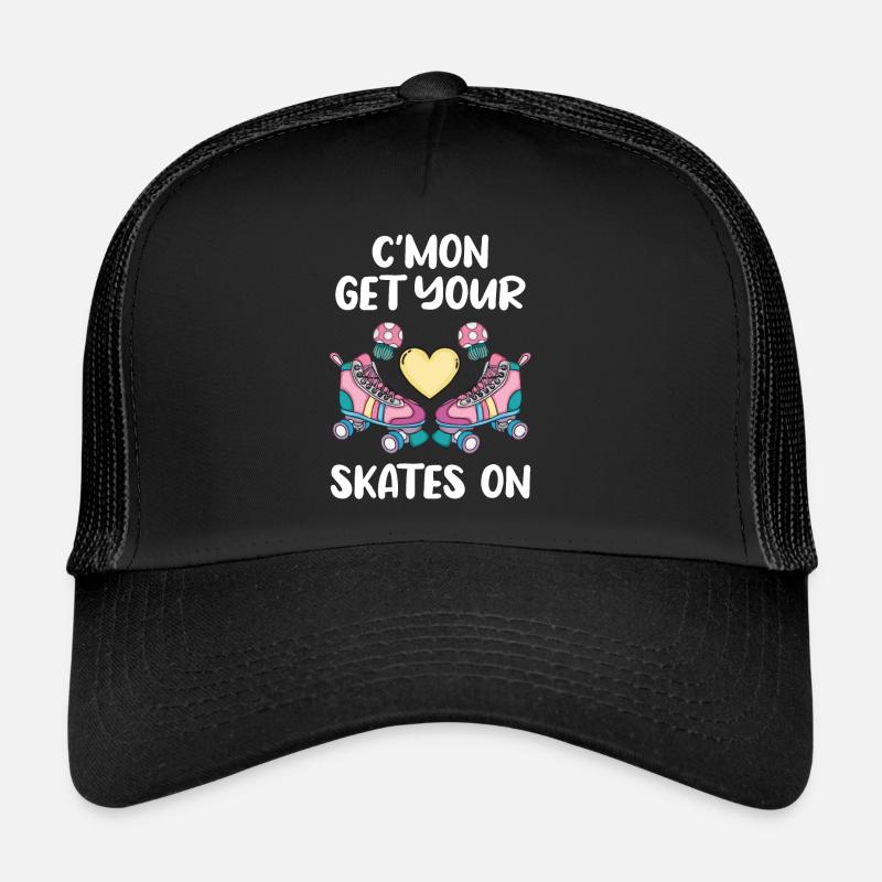Roller - Casquette trucker  - noir/noir
