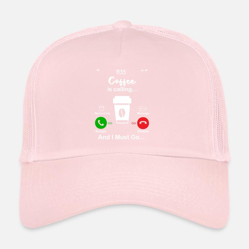 Coffee Is Calling Casquette trucker 