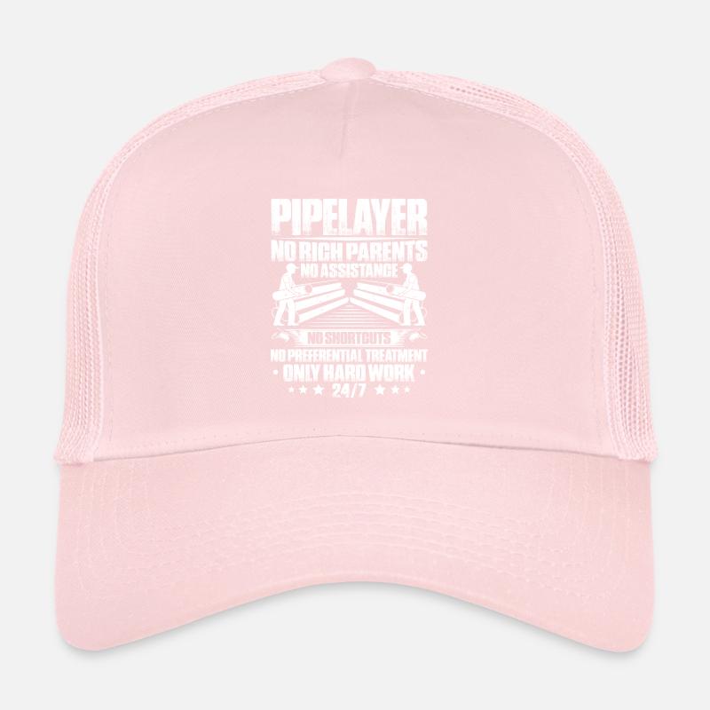 Pipeline Constructor Pipeline Construction Pipelayer Trucker Cap