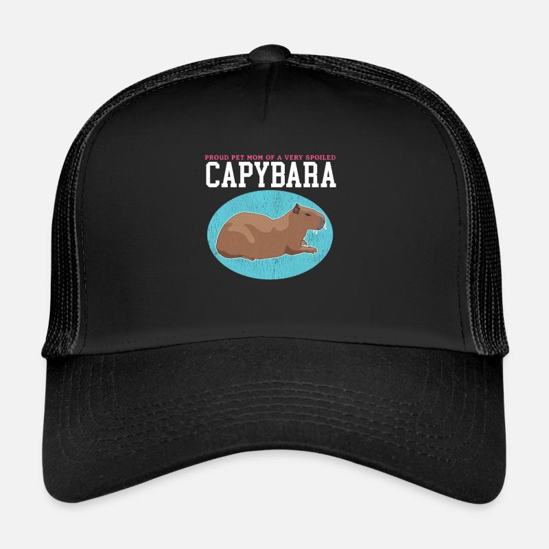Capybara Mom | Capybaras Capybaras Gift Trucker Cap