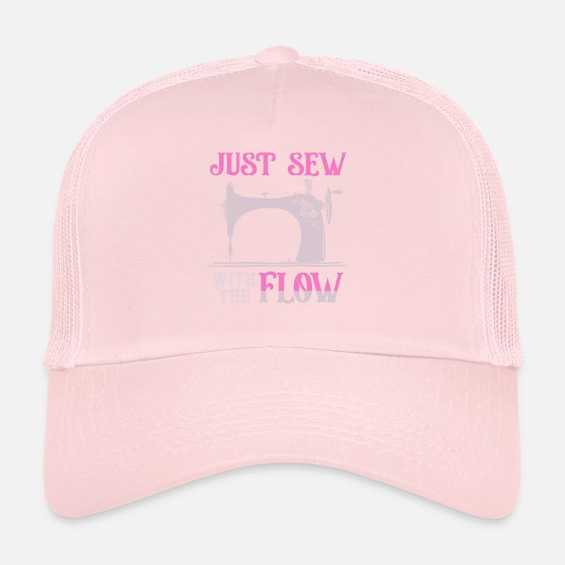 Nähen Sie einfach mit der Flow-Nähmaschine Quilten Trucker Cap