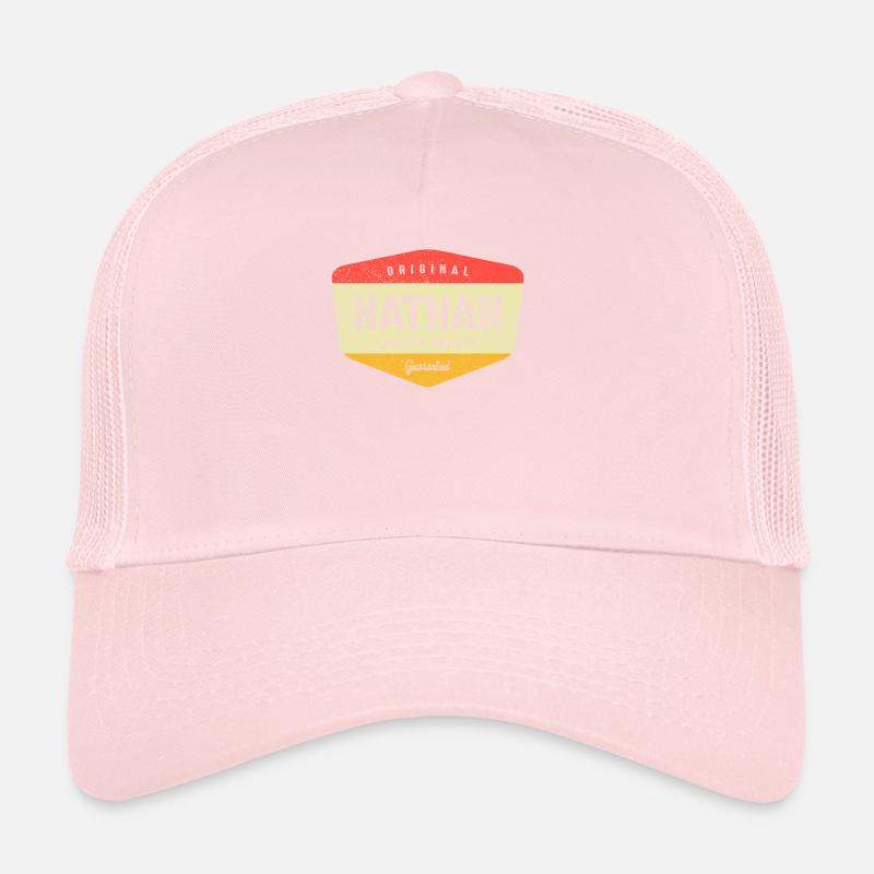 Nathan Limited Edition Funny Personalized Name Nat Trucker Cap