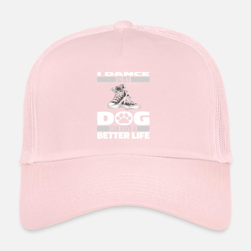 Dancing Dancer Dog Trucker Cap