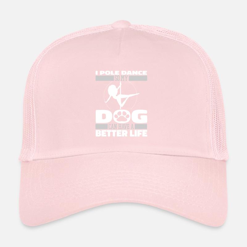 Pole Dancing Hund Trucker Cap