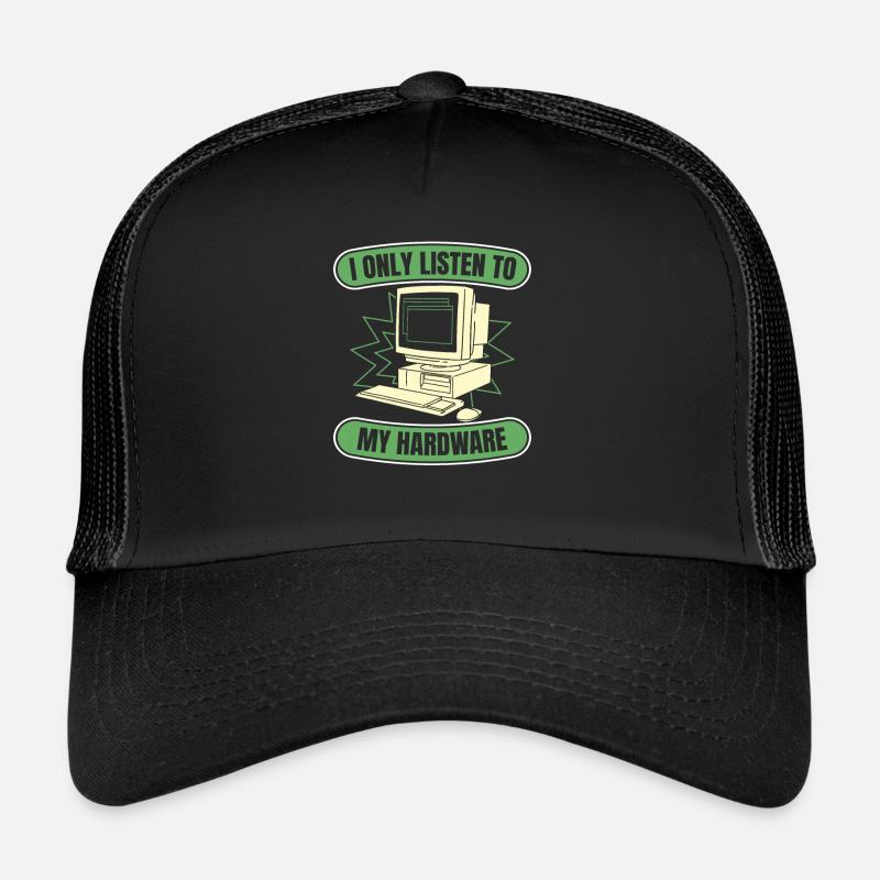 Developer Coder Programmer Hardware Casquette trucker 