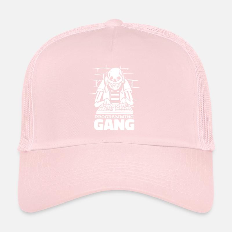 Développeur Coder Programmeur Squelette Casquette trucker 