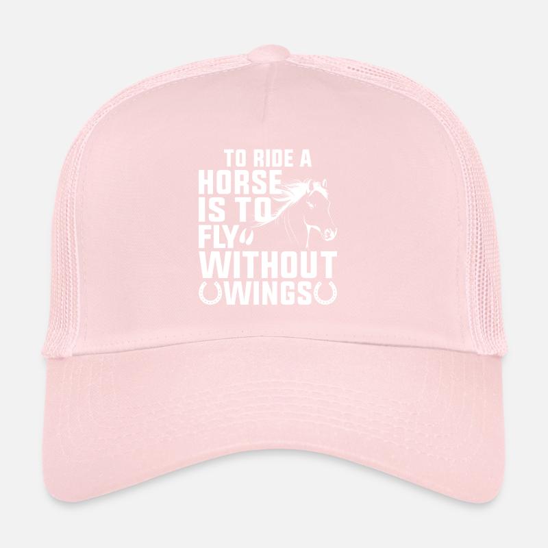 Monter à cheval, c’est voler sans ailes Casquette trucker 