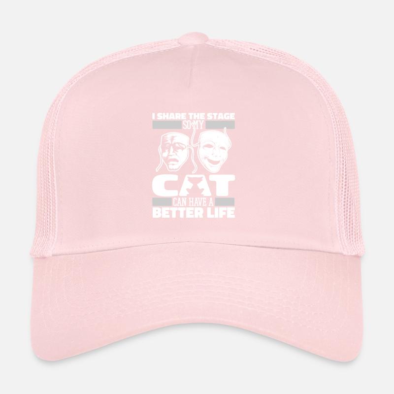 Theater Actor Cat Trucker Cap