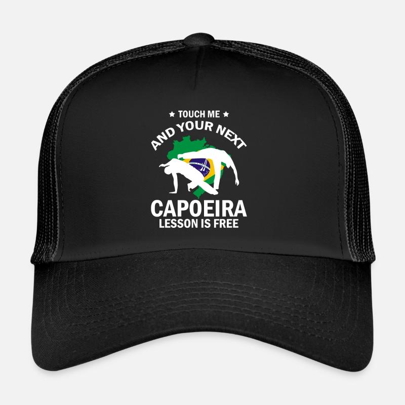 Capoeira instruments for Brazilian dance Trucker Cap