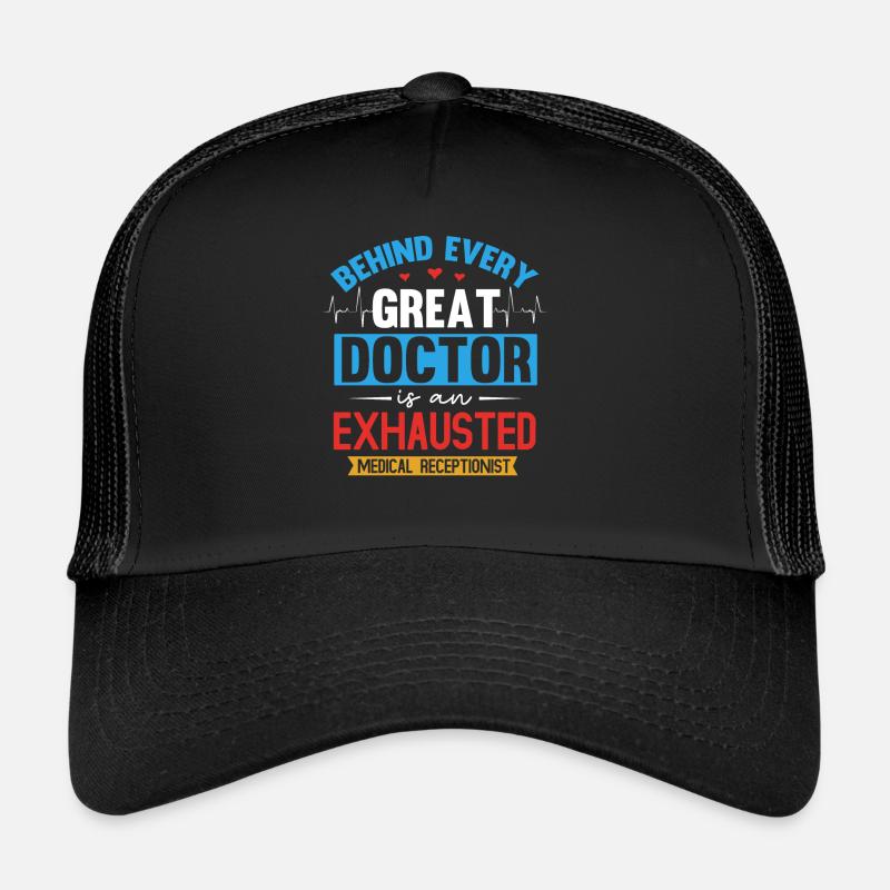 Physician assistant, receptionist Trucker Cap