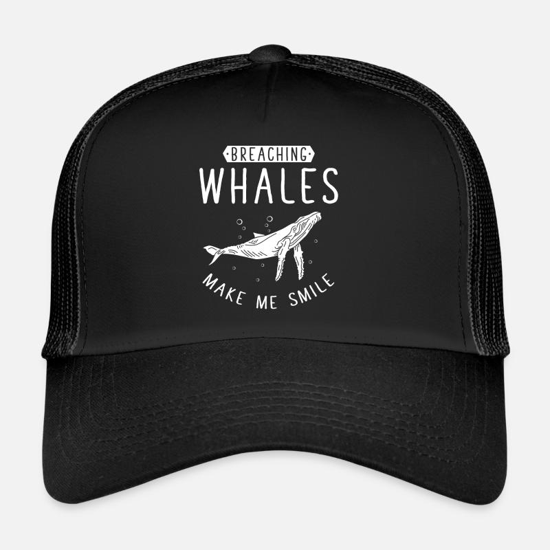 Whales, whales, whale watching, whale watching Trucker Cap