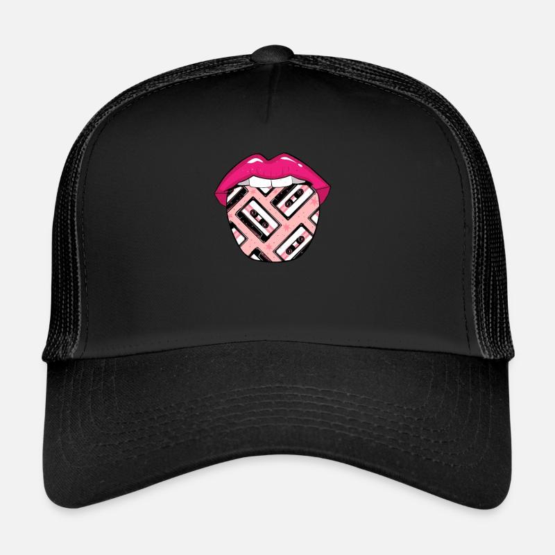 Cassette Audio Cassette Tongue Cappellino sportivo