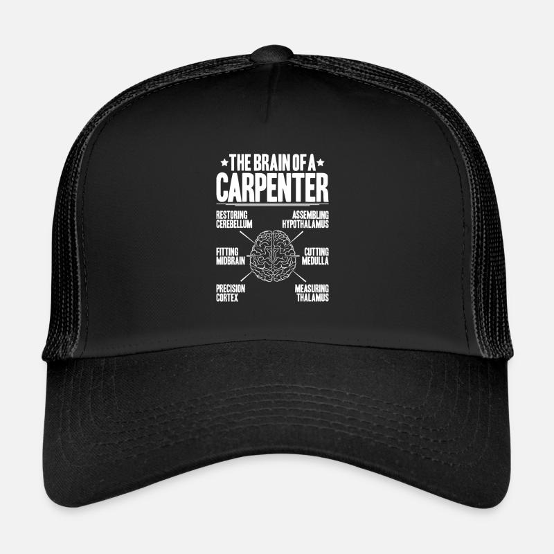 Zimmerer Zimmermann Zimmerei Charpentier Menuiserie Casquette trucker 