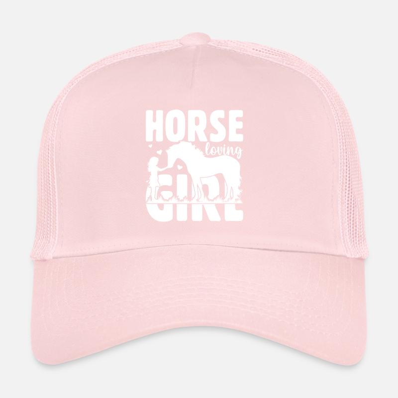 Pferdeliebendes Mädchen - Trucker Cap