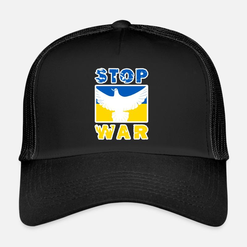 Stop the war Peace for Ukraine Trucker Cap