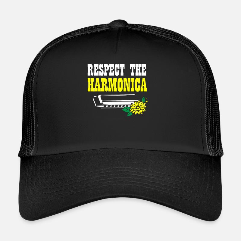 Harmoniciste, Musique d’harmonica Casquette trucker 