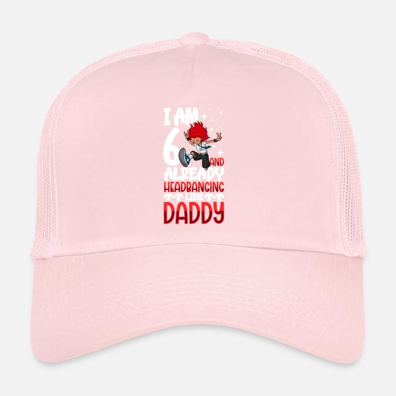 Ich bin 6 - Mädchen Rocker Trucker Cap