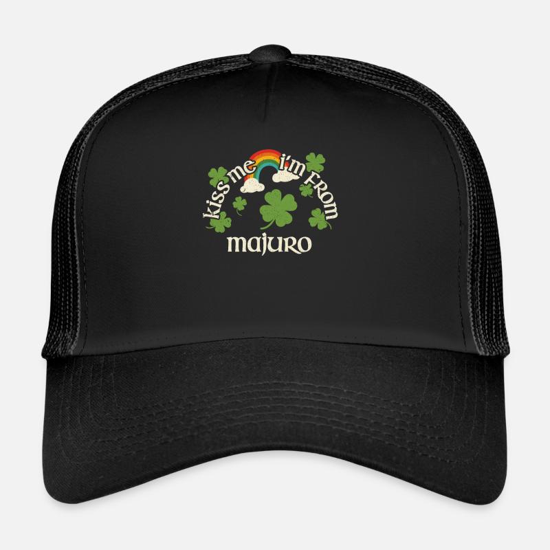 Kiss Me - St. Patrick's Day Majuro Trucker Cap