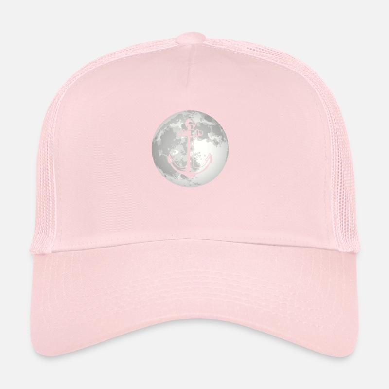 Pleine Lune - Ancre - Casquette trucker 