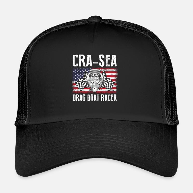 Drag Boot Design für Rennbootfahrer Trucker Cap