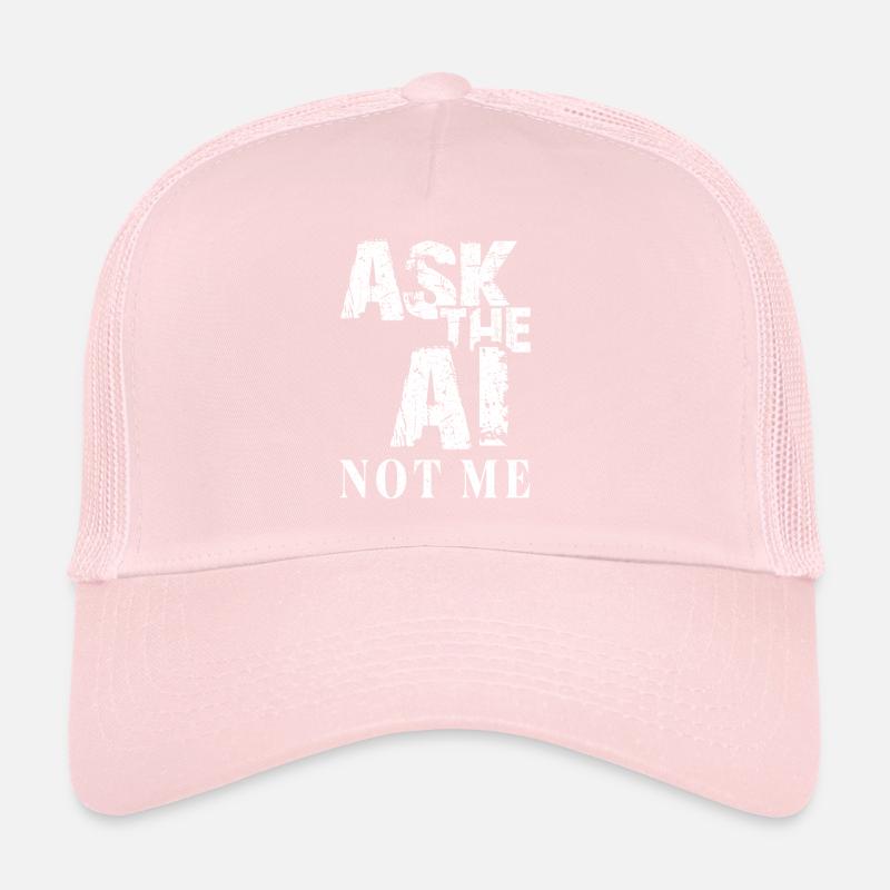 AI Künstliche Intelligenz Lustiger Nerd Spruch Trucker Cap