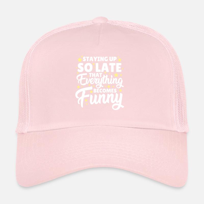 Funny Sleeping Inspiration Trucker Cap
