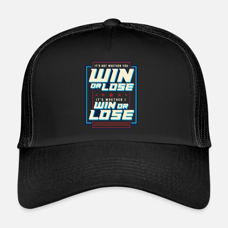 Gagner ou perdre l’état d’ de croissance de l’inspiration Casquette trucker 