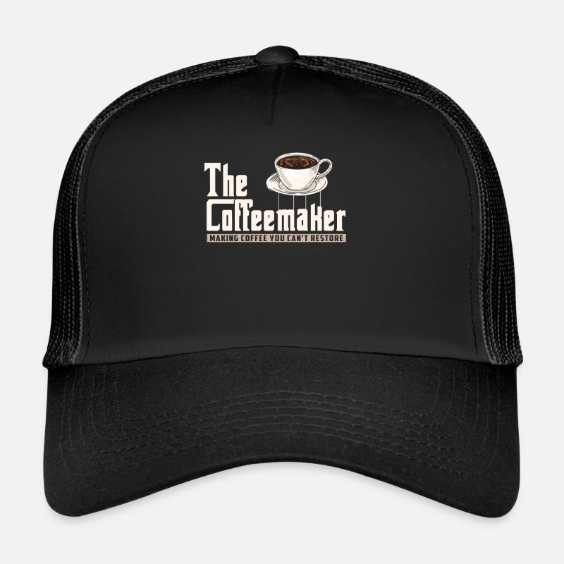 Barista, machine à café Casquette trucker 