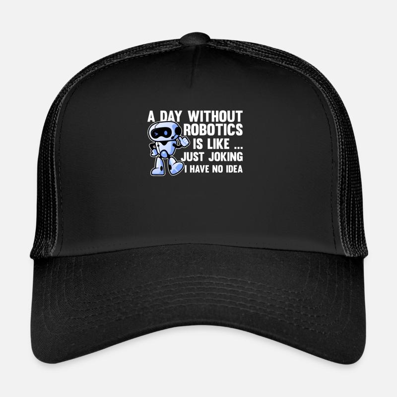 Robotique Ai Robot Drôle Casquette trucker 