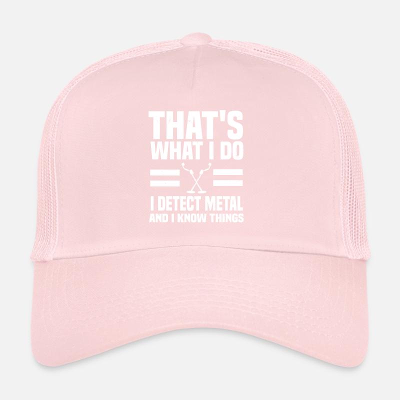 Recherche de métaux Casquette trucker 