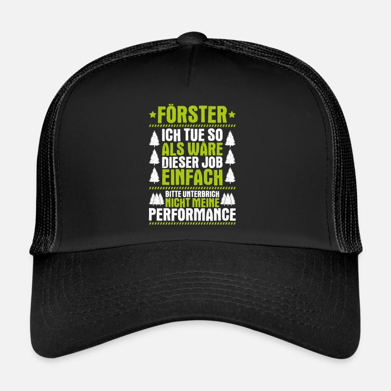 Förster Forstwirtschaft Forester Waldarbeiter Wald Trucker Cap